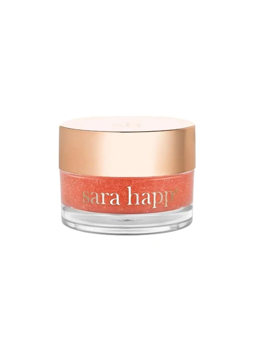 Sara Happ Lip Scrub Sparkling Peach 0.5oz Exfoliating Lip Treatment New Sealed